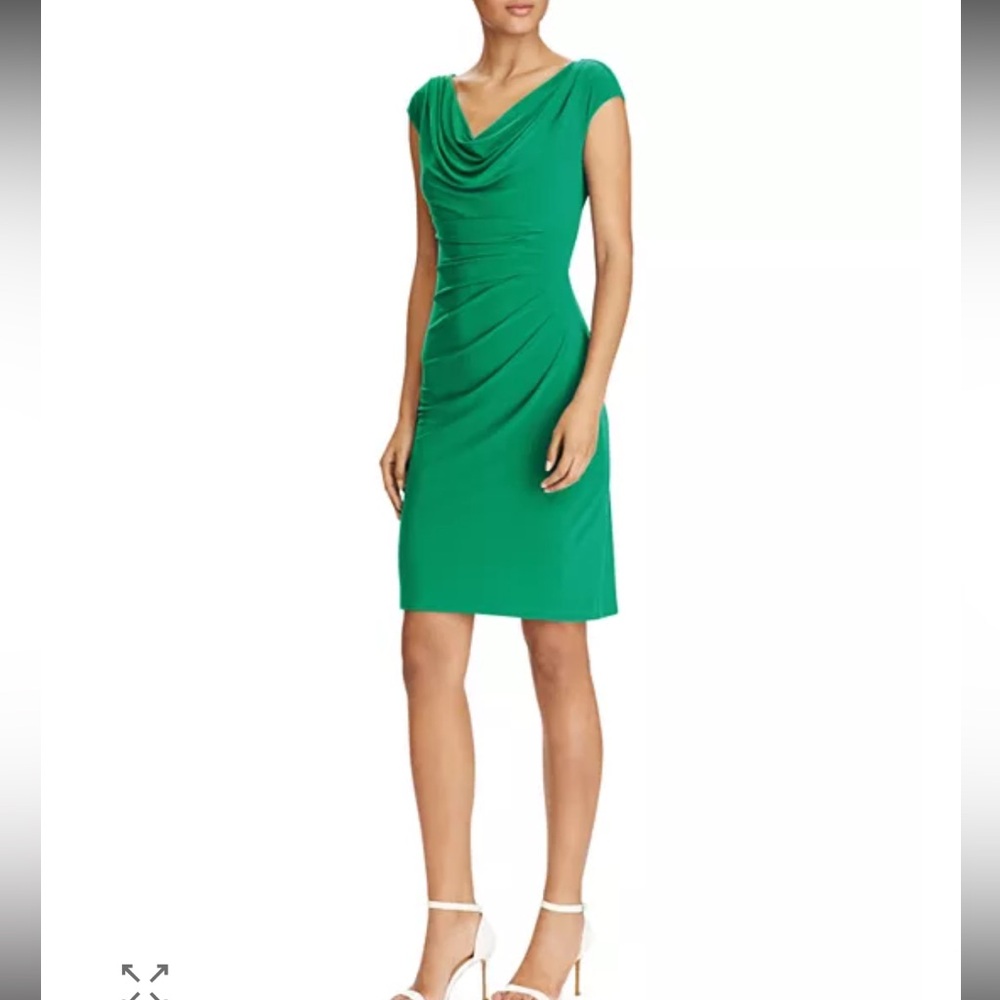 Ralph Lauren Green Cocktail Dress